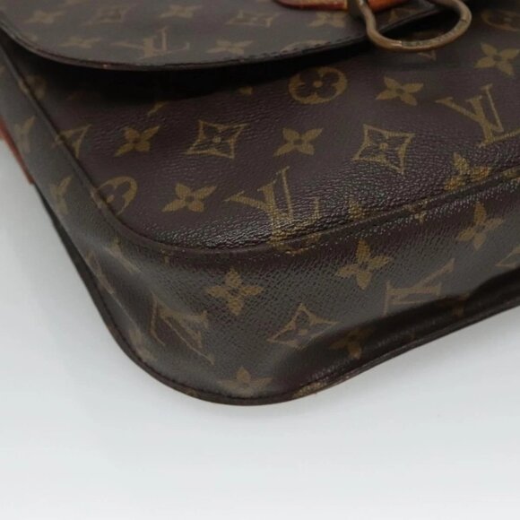 LOUIS VUITTON Monogram Saint Cloud GM Shoulder Bag M51242 LV Auth BA382 - Picture 4 of 16